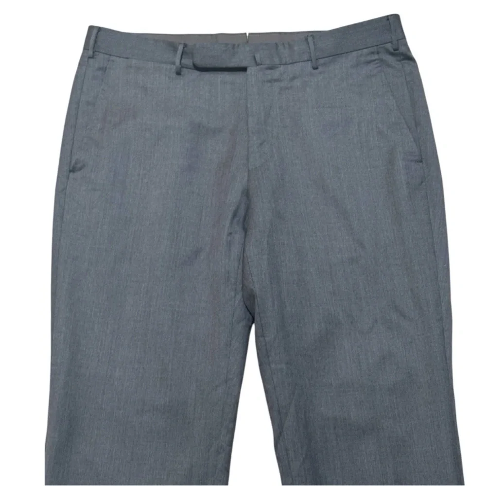 Ermenegildo Zegna Gray Slacks Pants Size 34 Micronsphere Work Business‎ Modern